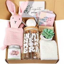 iAOVUEBY New Mom Gifts & Baby Girl Gifts, New Mom Care Package After Baby, Pregnancy Gifts for Expecting Mom to Be, Postpartum Gifts for Mom, First Time Pregnancy Birthday Christmas Gifts