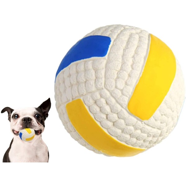 ONTWOPETS Squeaky Rubber Latex Dog Toy for Small Medium Large