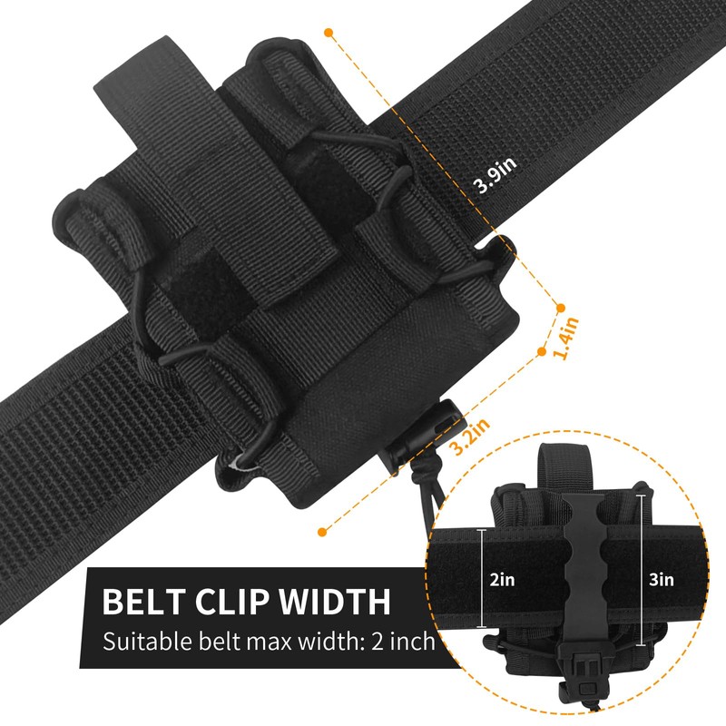 Handcuff Holster Case, Molle Hand Cuff Holder Pouch for Duty