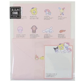 Kamiojapan Sanrio Characters [Letter Set] Adult Encyclopedia Card Included Letter/Pop Sanrio
