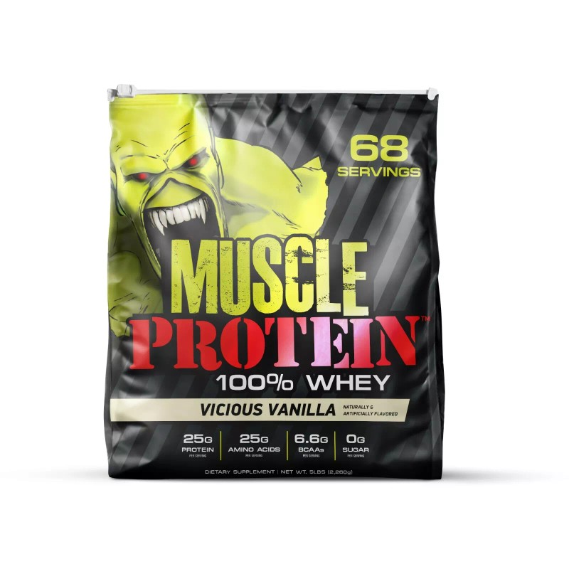 Colossal labs Whey Protein Monster Muscle Whey Protein Powder, 5lb