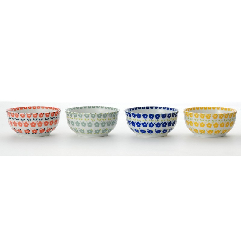 Kanese Nordic Flower Pack Pot, Set of 4