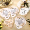 Wenqik 50 Pcs Wedding Fan for Guests and 1 Love