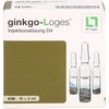 Ginkgo-Loges Injection Solution D 4 Ampoules 10 x 2 ml