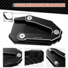 GALICTRIX Motorcycle Kickstand Pad Side Stand Extension Foot Plate Compatible