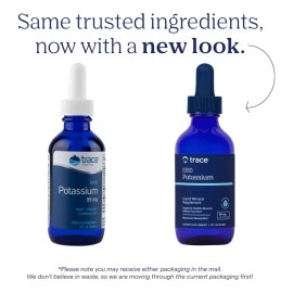 Trace Minerals Liquido Potasio Ionico- Nervio 99mg 59ml Sabor Sin Sabor