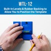Jonard Tools EBW-412 Electrical Box Cutting Kit, Single Gang with