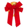 Christmas Bows, Red Velvet Bow (9 x 12 in, 12