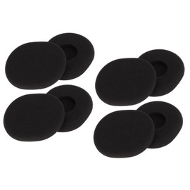 Ersatz-Kopfhörer-Ohrpolster aus Memory-Schaum, Weiche Geräuschisolierung, Headset-Ohrpolster für H800 mit Schwammmaterial, Schwarze Farbe für H800