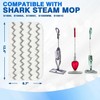 HopeNest 4-Pack Shark Steam Mop Pads Compatible with Shark S1000/S1000A/S1000C/S1000WM/S1001C,