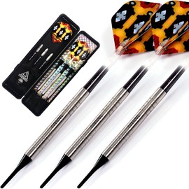 CUESOUL Sword Series Soft Tip Darts, 18g, 95% Tungsten (CSTSTD041)