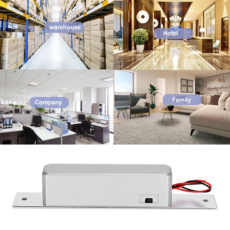 GK-202 DC12V Electric Bolt Door Lock Mortise for Security Access