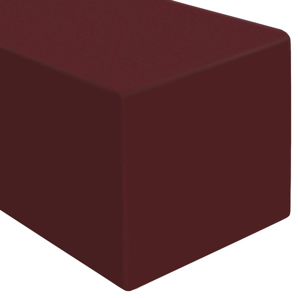 Lann's Linens - 8' Premium Fitted Tablecloth for 96" x