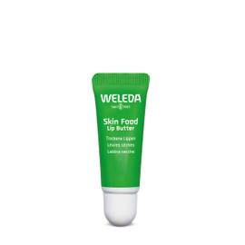 WELEDA Skin Food, Lip Butter 0.3 fl oz (8 ml), For Rough Lips, Lip Care, Dry Protection, Dense Texture, Subtle Herbal Scent, Naturally Derived Ingredients, Organic
