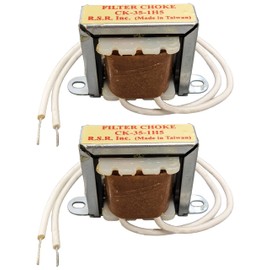 2 Pack Filter Choke - Value: 1.5H, DC mA: 10, DC RES: 70 by Electronix Express