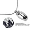 Pet Ashes Necklace Exquisite Memorial Stainless Steel Cremation Jewelry Urn