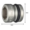 TONE Impact Short Socket 4NV-19SS Insertion Angle 0.5 inches (12.7