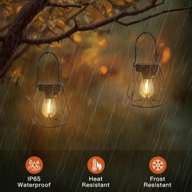 Ketom Solar Lights for Outdoor Use, Octagonal Shape