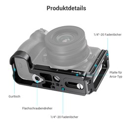 SMALLRIG L Bracket L Angle for Nikon Z5 / Z6 / Z7 / Z6II / Z7II Camera - 2947