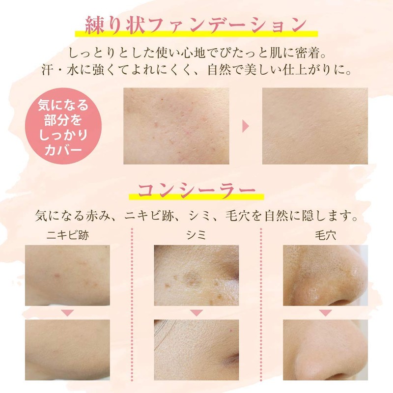 Beakers Naturactor Skin Care Cover Face 132 Pink, 0.7 oz