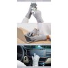CUEHEAT Heated Glove Liners, Flexible Ultrathin, Touchscreen Compatible, 7.4V 3000mAh