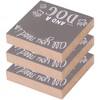 3Pcs Wooden Box Sign Pet Lovedog Letter DIY Wood Crafts