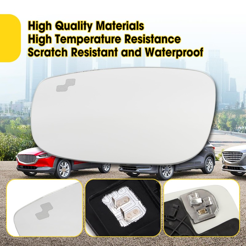 Driver Side Heated Mirror Fit for Mazda CX-5 2017-2023 Mazda
