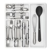 OXO Good Grips Large Expandable Utensil Organizer - White