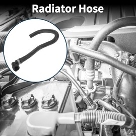 REPAIROCK Radiator Hose Heater Hose No.30745299 for Volvo S80 1999-2005 Black Rubber 1 Pc Warm Air Outlet Pipe Good Sealing