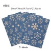 50 * 70cm Christmas Wrapping Paper Sheets,DXTXTJ 5 Folded Sheets