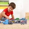 Transport Truck Toy 1/48 Scale Simulation Pull Back Collectible Cars