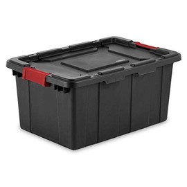 Sterilite® 60 Qt./15 Gal. Industrial Utility Storage Bin - Black