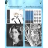 Kit Lpices De Dibujo Y Boceto Con Accesorios Iforu 72pzs