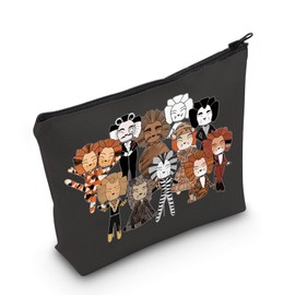 MEIKIUP Cat Makeup Zipper Pouch Bag Musical Theatre Cosmetic Bag Musical Theatre Fans Gift for Women (Cats bag)