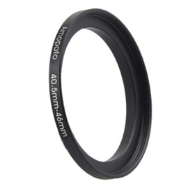 40.5mm to 46mm Camera Filters Ring,40.5mm to 46mm Step Up Ring or Accessory,Compatible with All 40.5mm Camera Lenses & 46mm Camera UV CPL Filter Accessory