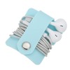 sourcing map Earbuds Holder Case, Earphone Wrap Headphone Case Cord