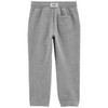OshKosh B'Gosh Boys Classic Pull-on Sweatpants, Medium Grey Heather, 8