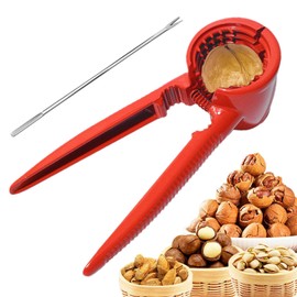 Walnut Plier Opener Tool | Nut Cracker Kitchen Opener Walnut Tool | Efficient Sunflower Nut Sheller with Non-Slip Handles for Pecan Nut, Hazelnuts, Nuts