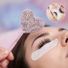 Espejo Para Extensiones De Pestañas, Forma Corazón Diamantes