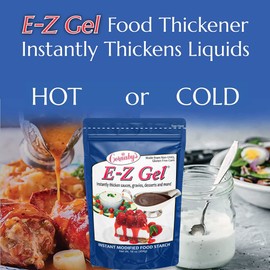 Cornaby's E-Z Gel Instant Food Thickener, 16oz. Gluten-Free, Non-GMO, All-Natural, Instant Food Starch Granules For Thickening Sauces, Soups, Gravy, Desserts, Salad Dressing, and More! Pack of 1 (16 OZ (Pack of 1))