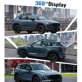 SNIXWOO Upgrade 265 LBS Lockable Roof Racks Cross Bars for Mazda CX-5 2017-2025, Heavy Duty All Aluminum Rooftop Accessories