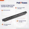 PoE Texas - PoE Injector - 12 Port Gigabit Passive