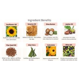 Cocoa Butter Blossom Organic Body Crème (8 oz Bottle)