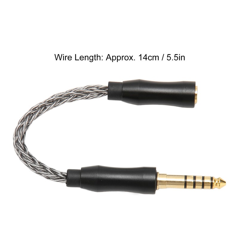 2.5mm Female to 4.4mm Male Sound Cable Single Crystal Copper