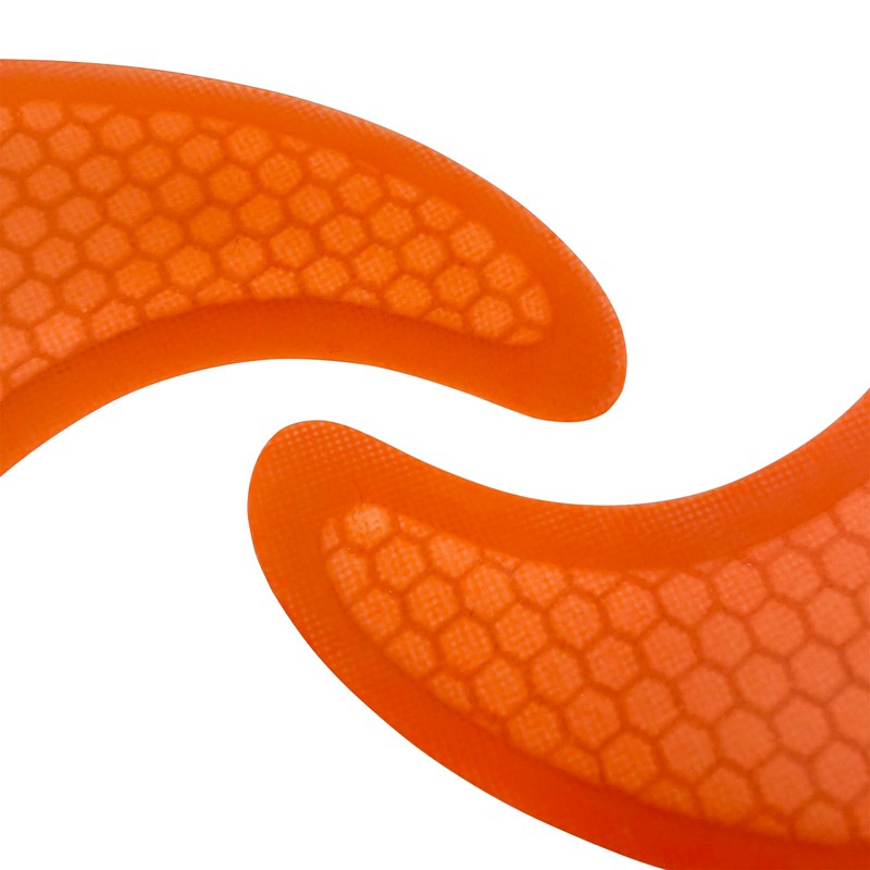 UPSURF Surfboard Tri Fin Future Fiberglass Honeycomb G5 Thruster Set