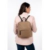Tamaris Johanna 31816 Women's Backpack Plain Taupe 900, Taupe 900