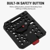 For Sony Aluminum V Mount Battery Quick Release Plate for