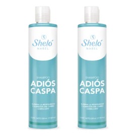 2 Shampoo Adiós Caspa Comezón Y Resequedad Shelo Nabel 530ml