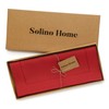 Solino Home Red Linen Table Runner 60 Inches Long –