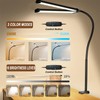 LED Desk Lamp Double Head, Eye-Caring Architect Desk Lamps for